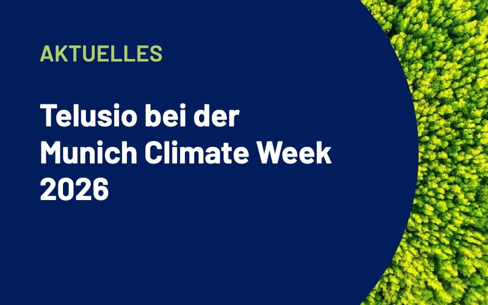 Telusio bei der Munich Climate Week 2026
