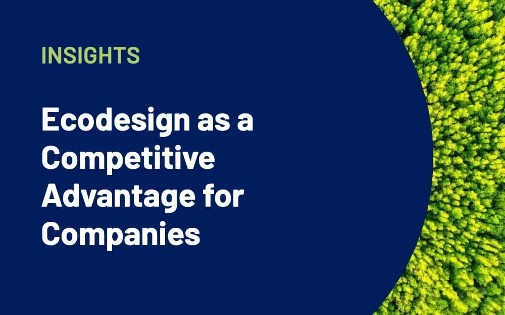 Ecodesign as a competitive advantage for companies