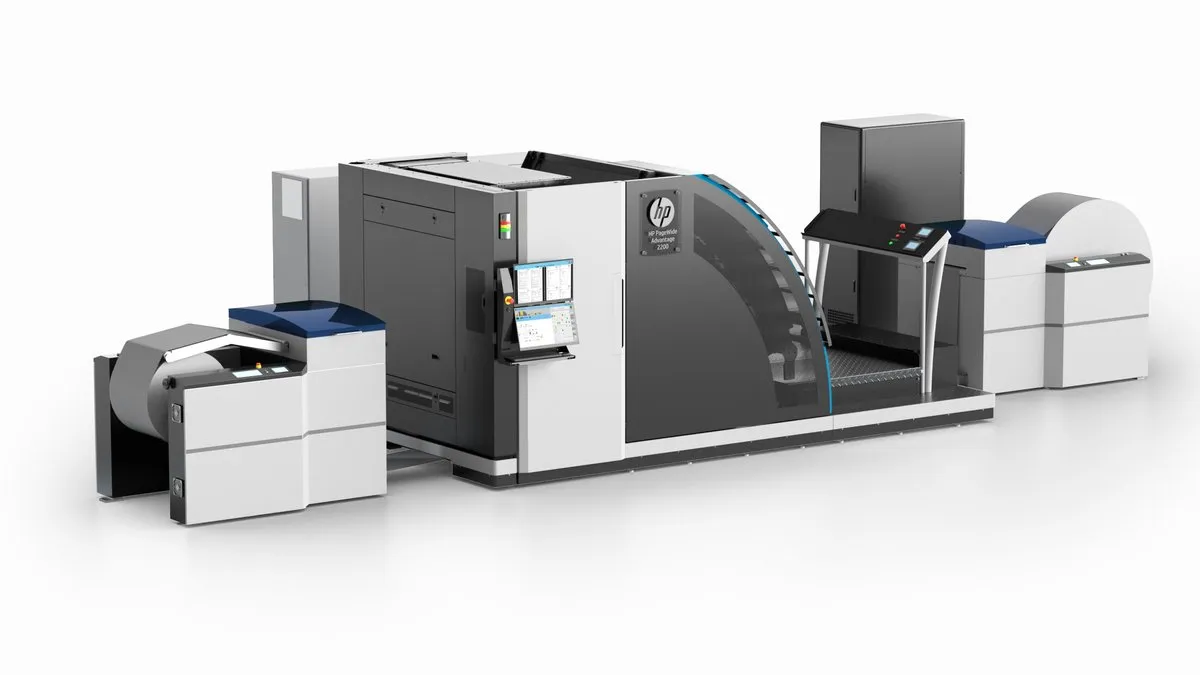 HP PageWide Industrial press