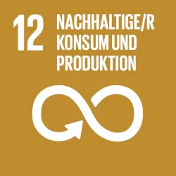 Logo des SDGs "Nachhaltige/r Konsum und Produktion"