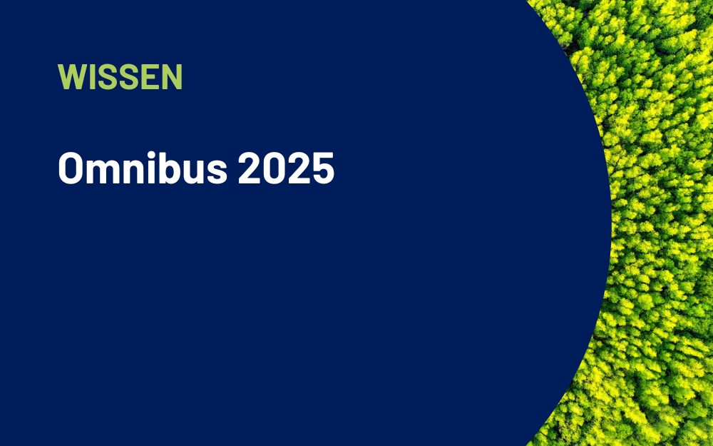 Omnibus-Verordnung 2025: Die Omnibus Folgen als Rückenwind, um jetzt konsequent CO2 zu berechnen