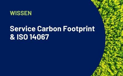 Service Carbon Footprint & ISO 14067