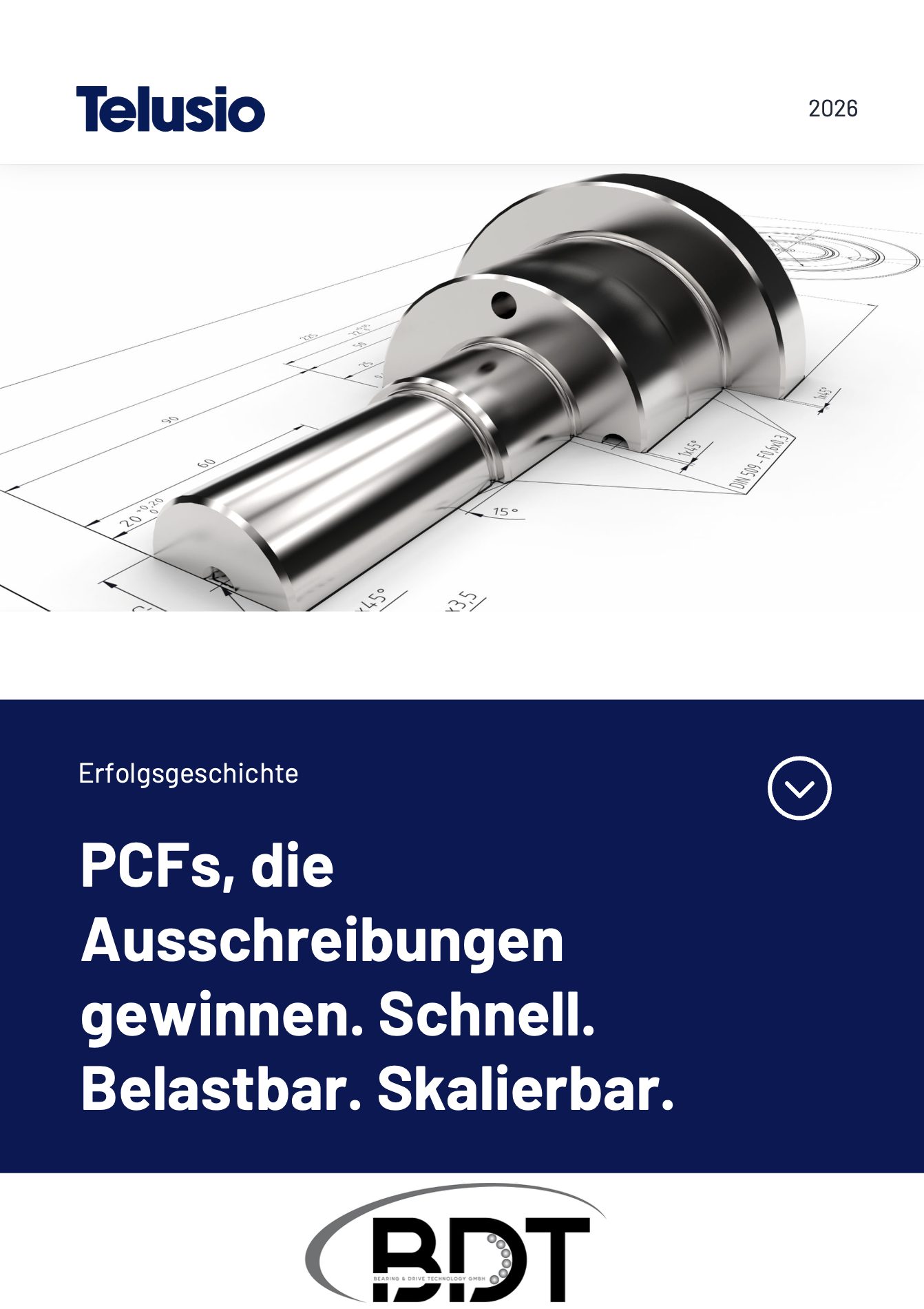 Symbolbild für die Success Story Telusio und Bausch + Ströbel